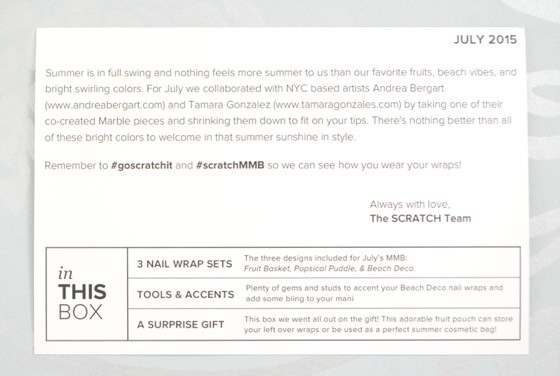 Monthly Mani Box by Scratch Subscription Box Review - July 2015 - 16
