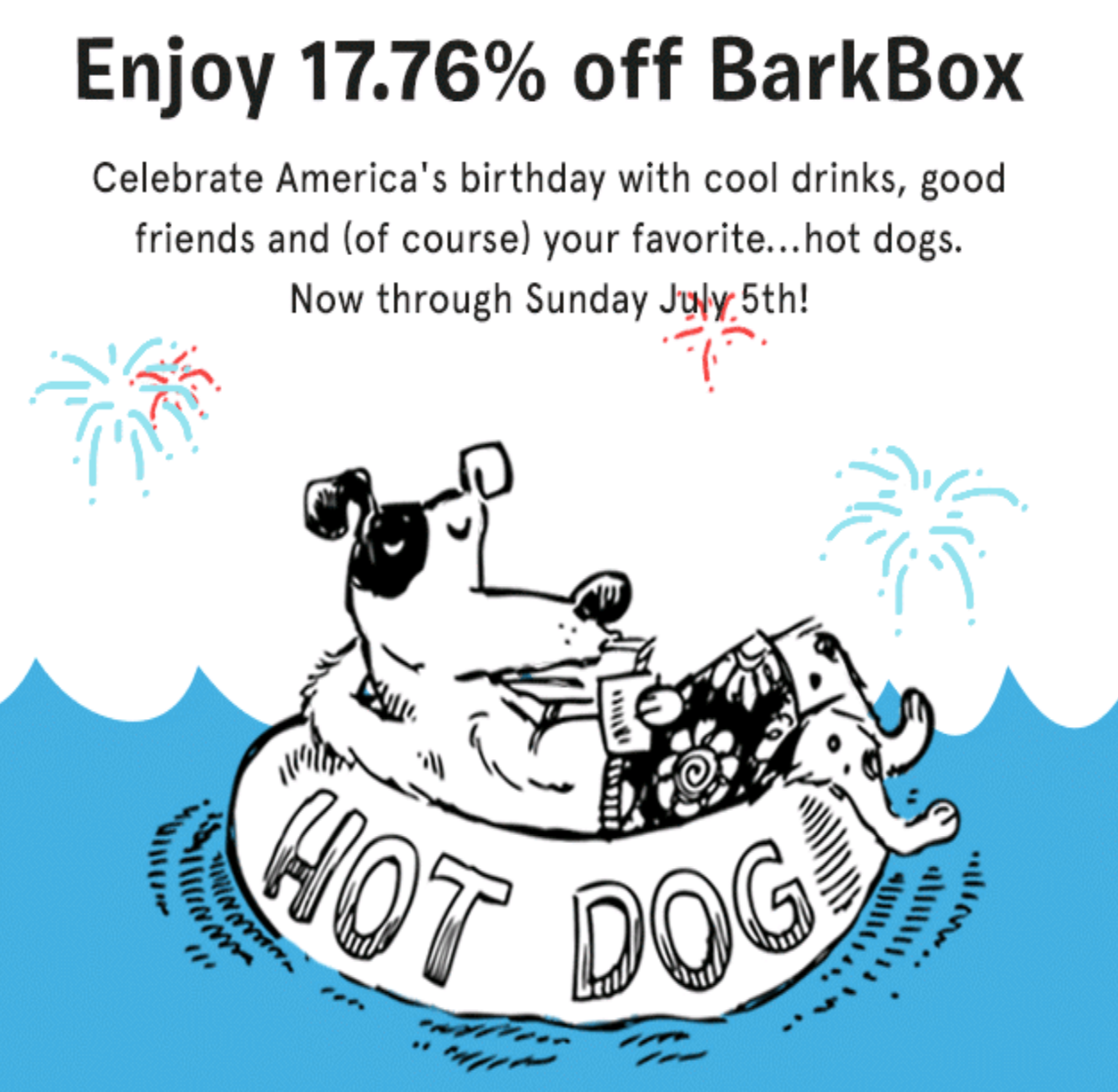 Barkbox 4th of July Coupon Code