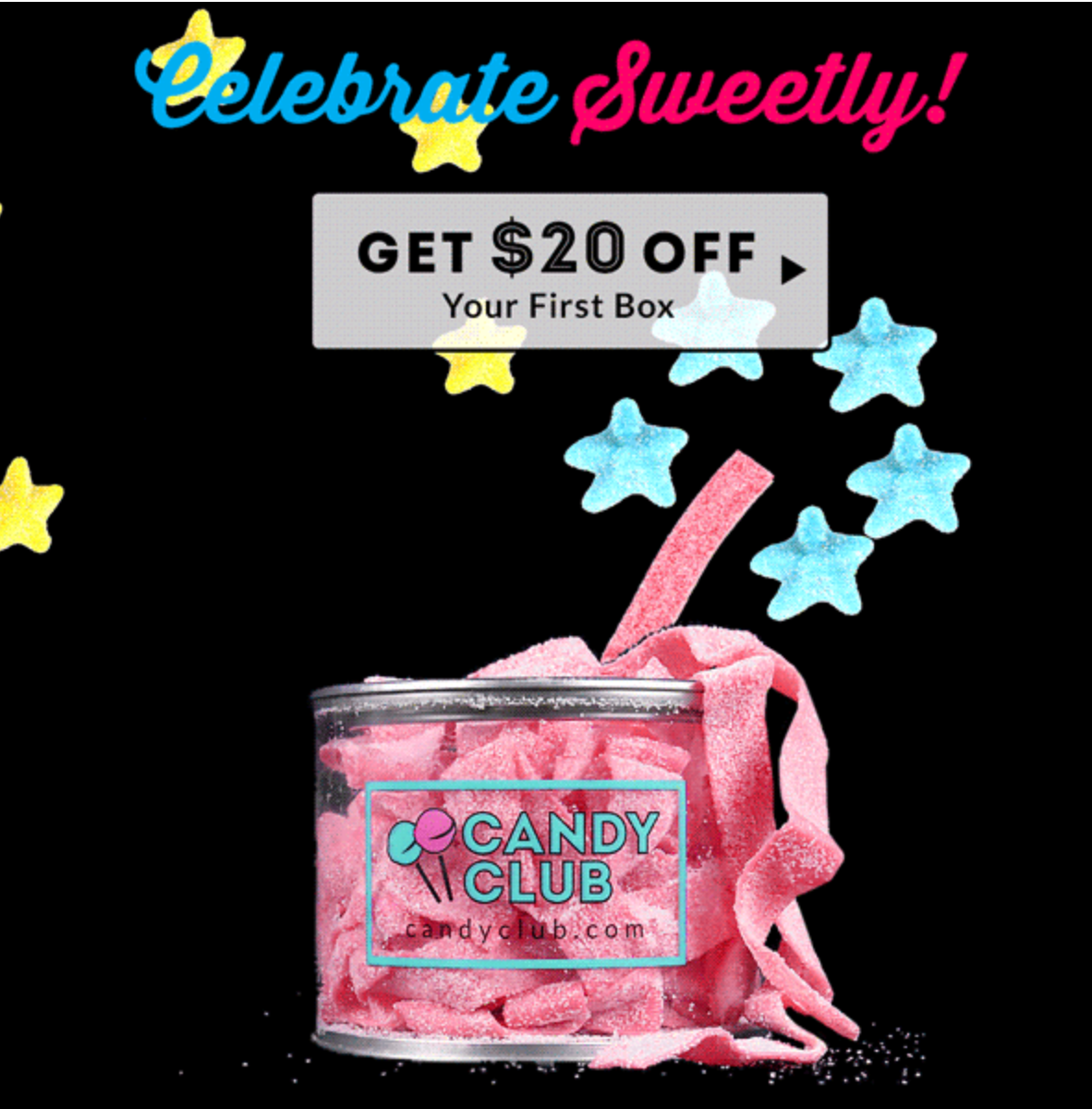 Candy Club 4th of July Sale