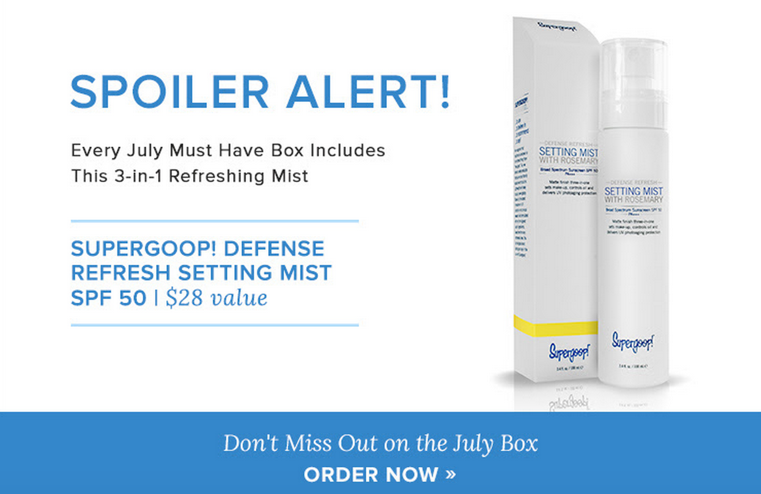 POPSUGAR July 2015 Spoiler