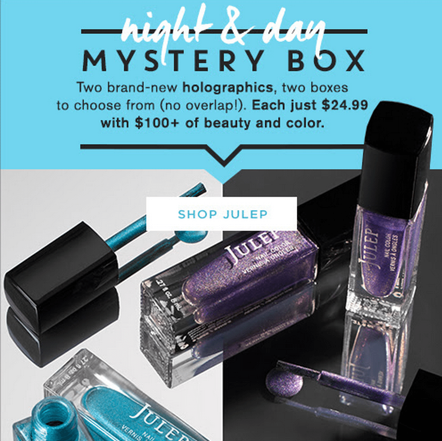 Julep Mystery box time!