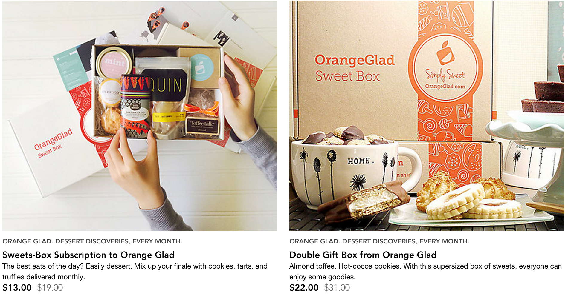 Orange Glad on RueLaLa