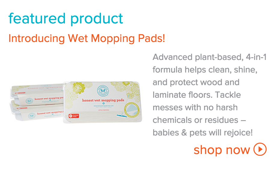 New Honest Company Product & $10 Coupon! Mopping