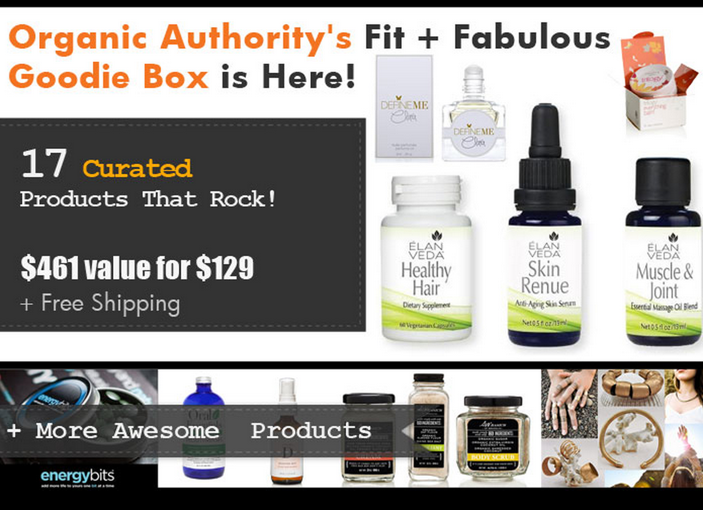 Organic Authority Fit + Fabulous Goodie Box Launches Monday!