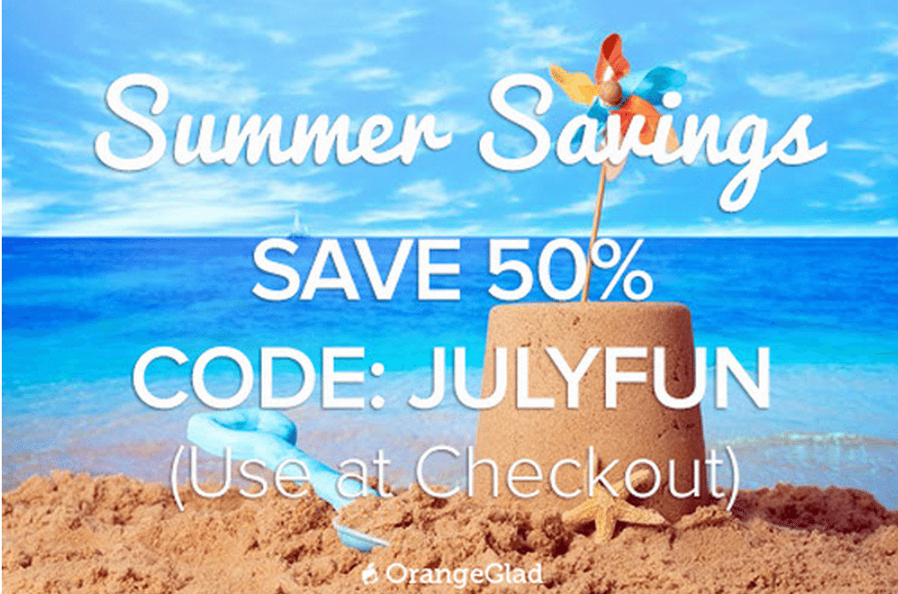Orange Glad Coupon – 50% Off Your First Month
