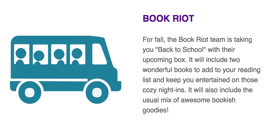 Upcoming Quarterly Box Spoilers Book Riot