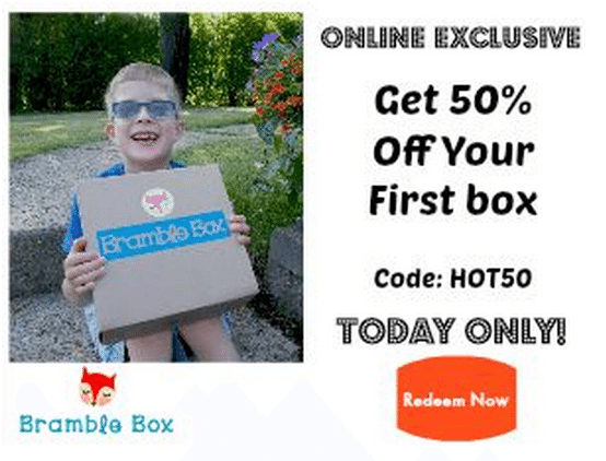 Today Only – 50% Off Your First Month of Bramble Box Props