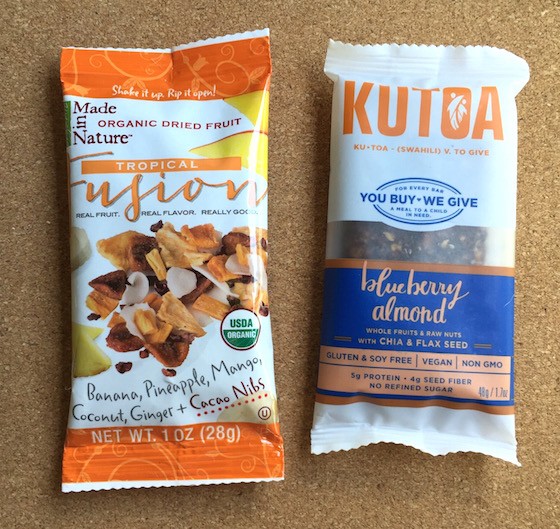 Snack Sack Subscription Box Review - July 2015 - Kutoa