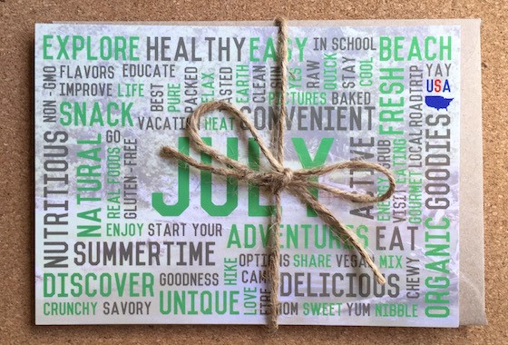 Snack Sack Subscription Box Review - July 2015 - Papers