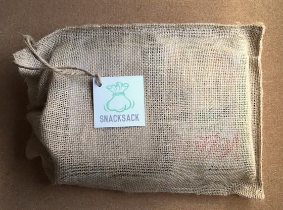 Snack Sack Subscription Box Review - July 2015 - Sack