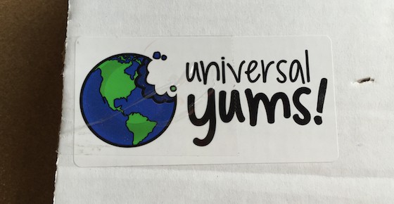 Universal Yums Subscription Box Review – June 2015 - Box