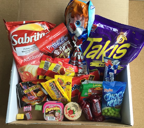 Universal Yums Subscription Box Review – June 2015 - Contents