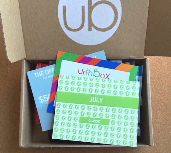 UrthBox Subscription Box Review – July 2015 - Inside