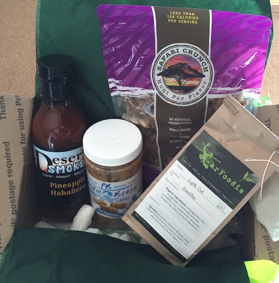 War Foodie Subscription Box Review - July 2015 - Contents