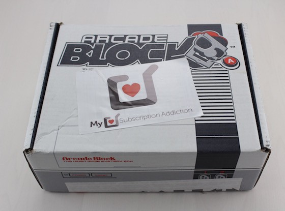 Arcade Block Subscription Box Review – June 2015 - Box