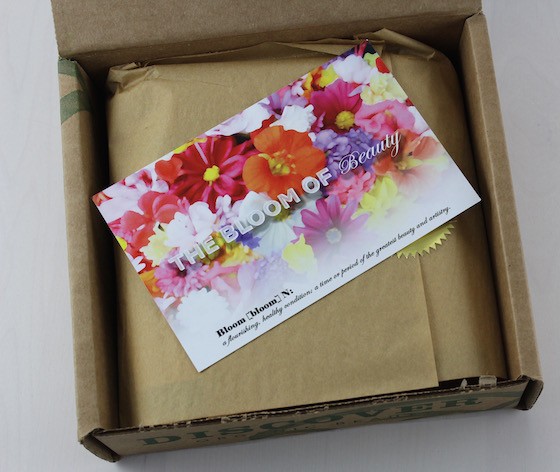Bare Bliss Box Subscription Review – June 2015 Box
