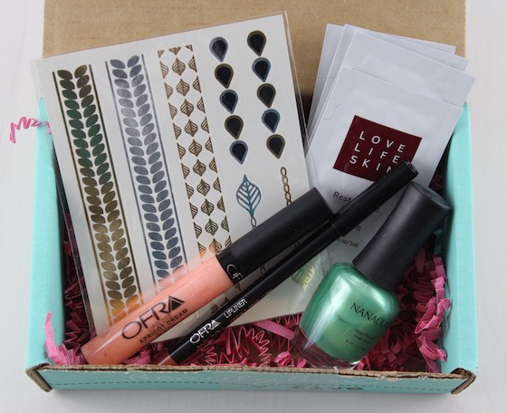 Beauty Box 5 Review – July 2015 Items