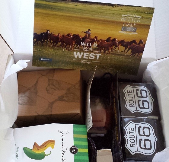 Better Half Box for Men Subscription Review - July 2015 - inside
