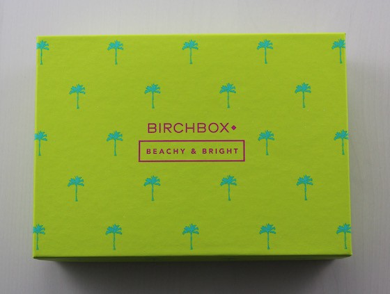 Birchbox Beachy + Bright Box Review – July 2015 Box