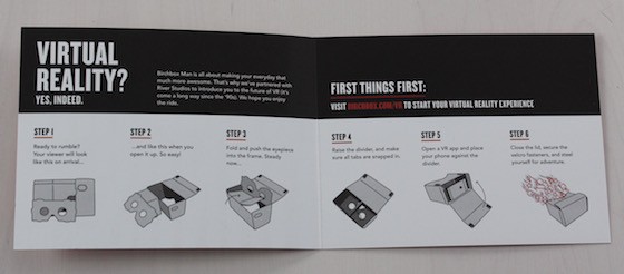 Birchbox Man Subscription Box Review – August 2015 Instructions
