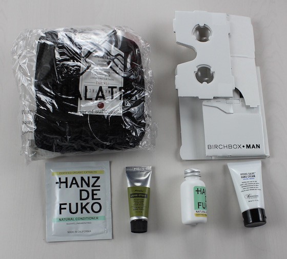 Birchbox Man Subscription Box Review – August 2015 Items
