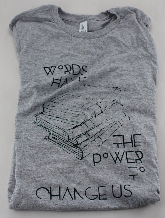 The Bookish Box Subscription Box Review – July 2015 Shirt