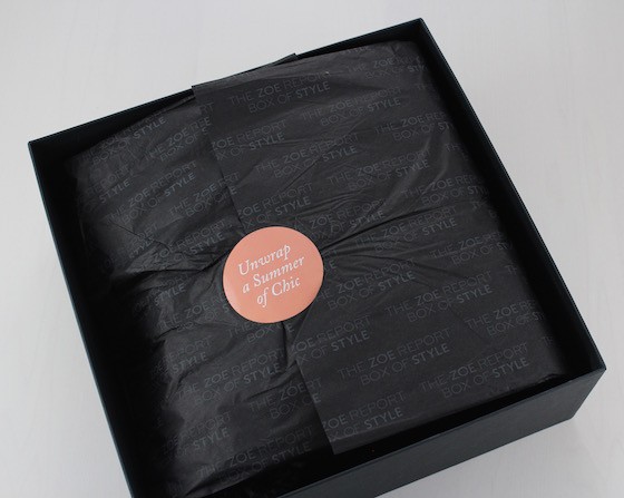 Rachel Zoe Box of Style Summer 2015 Subscription Box Review Sticker