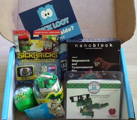 Brick Loot Subscription Box Review - June 2015-inside