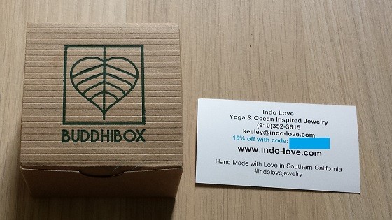 BuddhiBox Jewelry Subscription Box Review - July 2015 - box-info