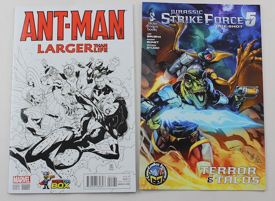 Comic Con Box Subscription Box Review - June 2015 - antman