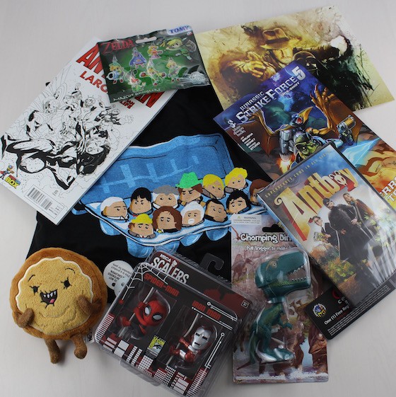 Comic Con Box Subscription Box Review - June 2015 - items