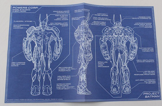 Comicboxer Subscription Box Review - July 2015 - blueprint