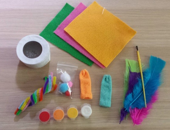Crafting It Forward Subscription Box Review - July 2015 - supplies