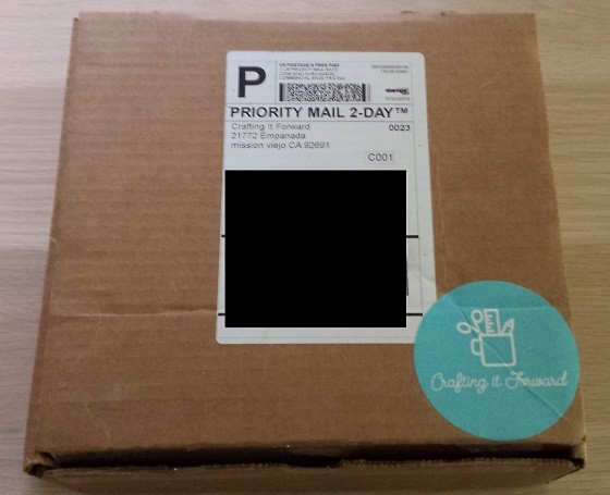Crafting It Forward Subscription Box Review - July 2015 - july