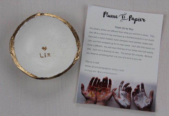 Decoterie Subscription Box Review - Summer 2015 Ring Dish