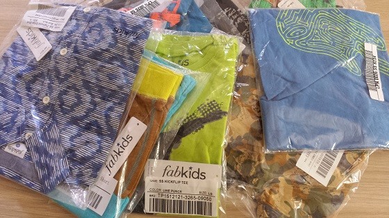 FabKids Subscription Review: Boys Edition – July 2015 - inside