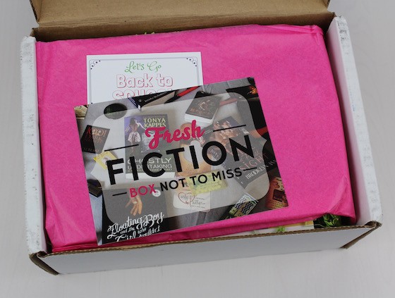 Fresh Fiction Book Subscription Box Review – July 2015 Box