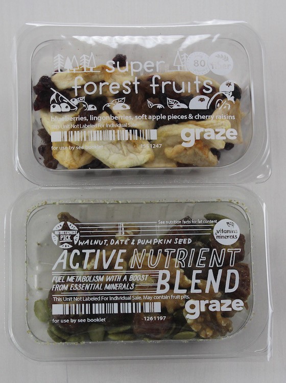 Graze Subscription Box Review + Free Box Coupon – July 2015 Blend