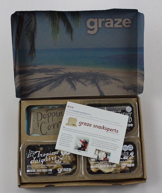 Graze Subscription Box Review + Free Box Coupon – July 2015 Items