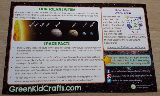 Green Kid Crafts Subscription Box Review – June 2015 - info
