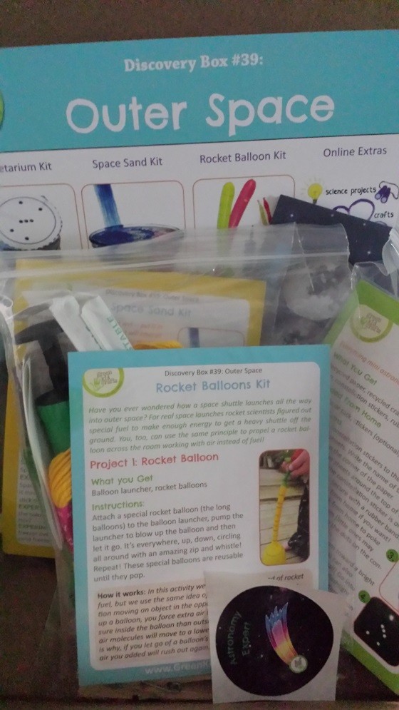Green Kid Crafts Subscription Box Review – June 2015 - inside