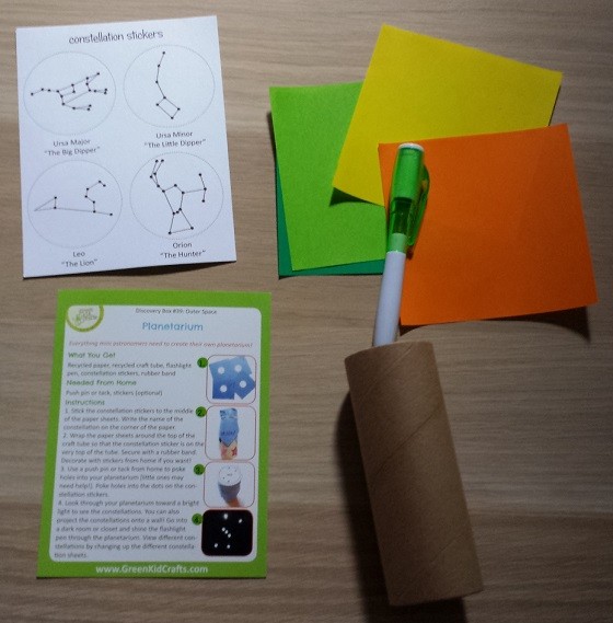 Green Kid Crafts Subscription Box Review – June 2015 - planetarium-supplies