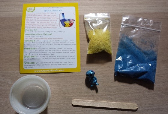 Green Kid Crafts Subscription Box Review – June 2015 - sand-supplies