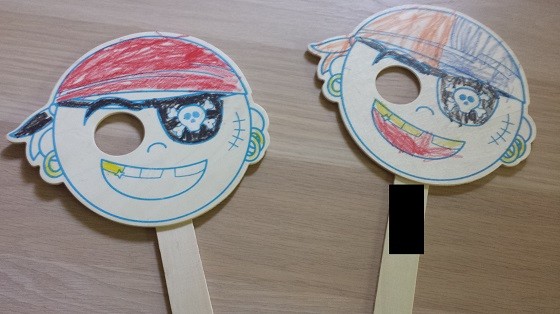 My Pretend Place Craft Subscription Box Review – July 2015 - masks