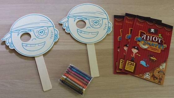 My Pretend Place Craft Subscription Box Review – July 2015 - supplies
