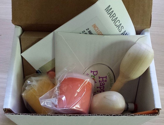 My Pretend Place Craft Subscription Box Review – June 2015 - inside