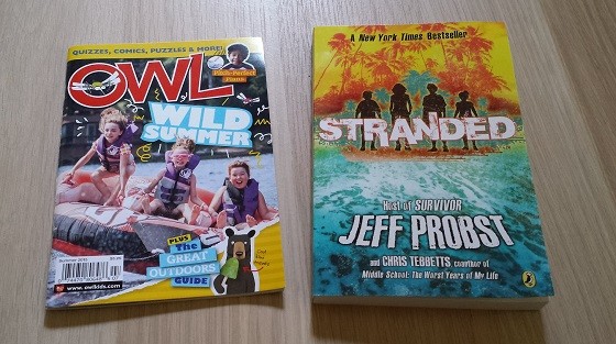 Nerd Block Junior Boys Subscription Box Review – July 2015 - books