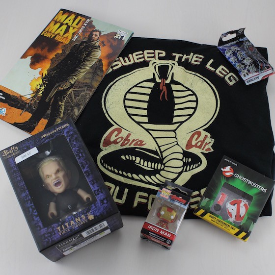 Nerd Block Subscription Box Review + Coupon – July 2015 - items