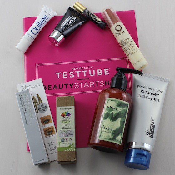 New Beauty Test Tube Subscription Box Review – July 2015 Items