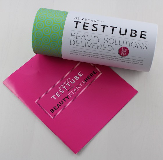 New Beauty Test Tube Subscription Box Review – July 2015 Open